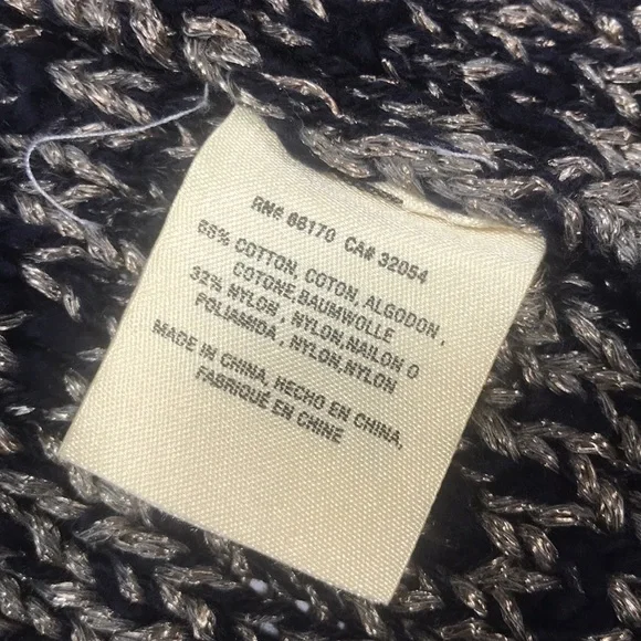 🍄 Anthropologie Akemi + Kin Navy Marin Cardigan - Picture 7 of 12